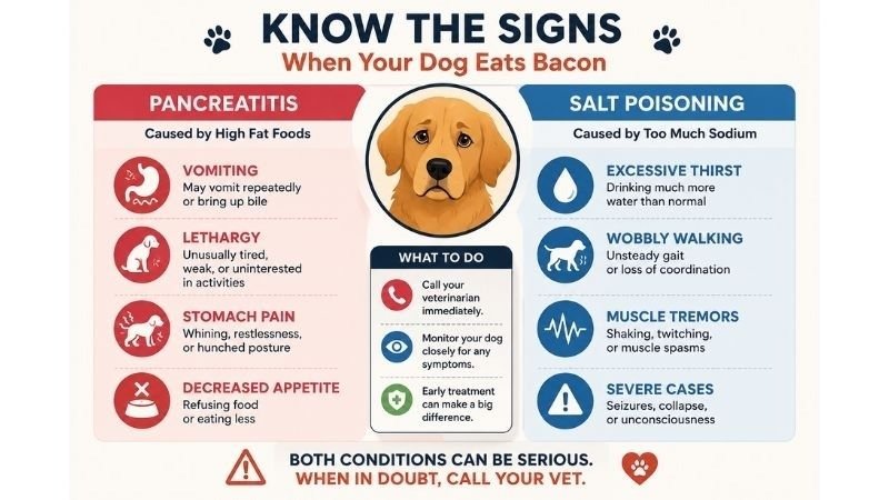 Dog showing symptoms of pancreatitis and salt poisoning