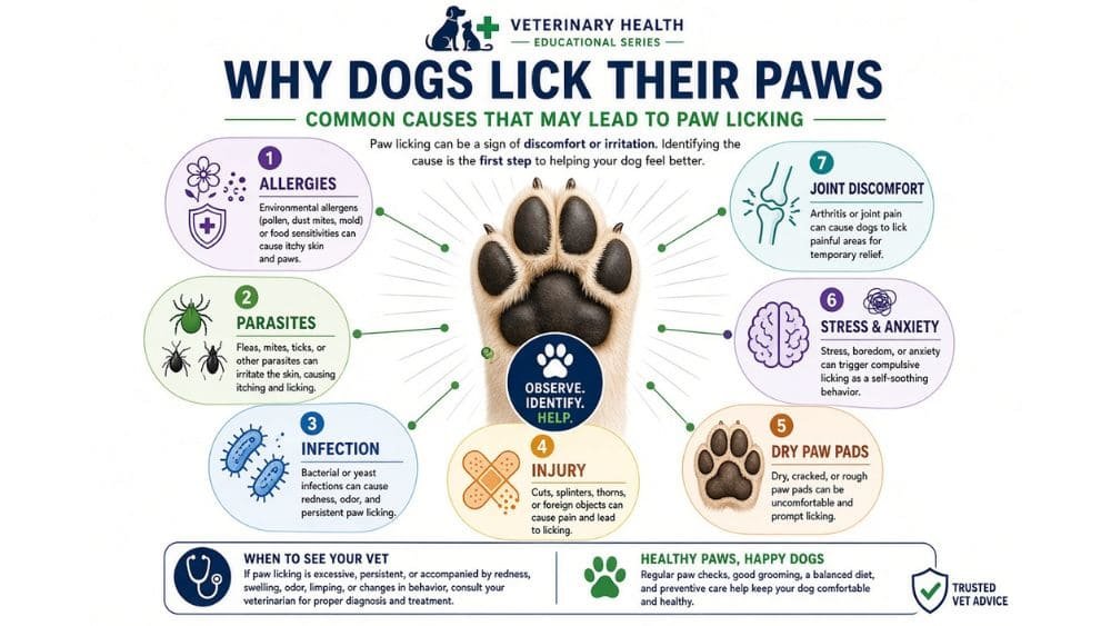 what does excessive paw licking mean for dogs (1)