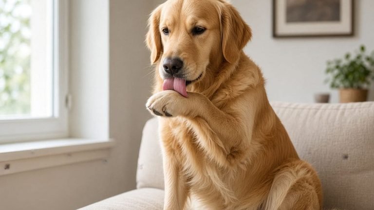 Why Do Dogs Lick Their Paws